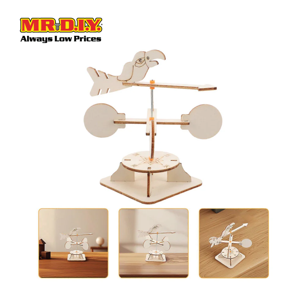 STEM Handmade Science Tinkering Kids Toys Wind Vane - Image 2