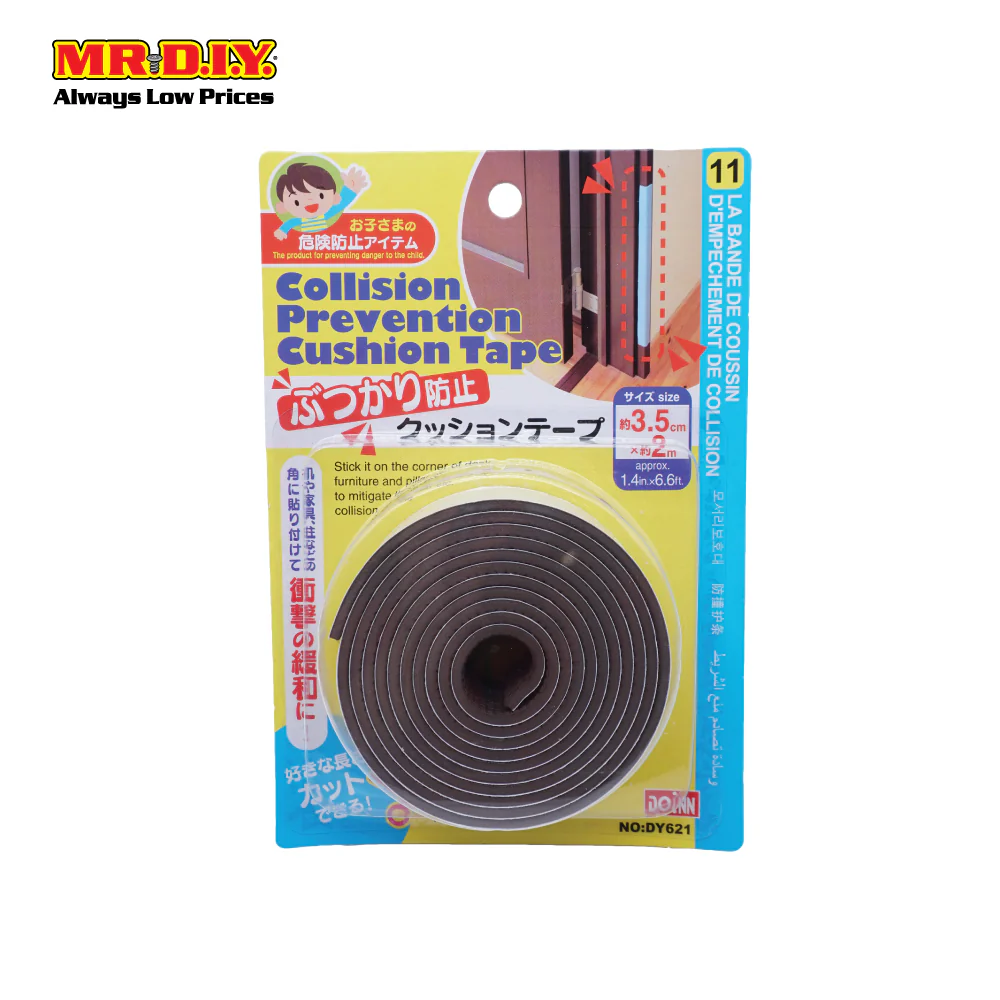 Collision Prevention Cushion Tape (3.5cm x 2m) - Image 2