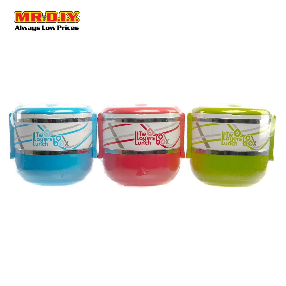 Double Layer Plastic Lunch Box - Image 4