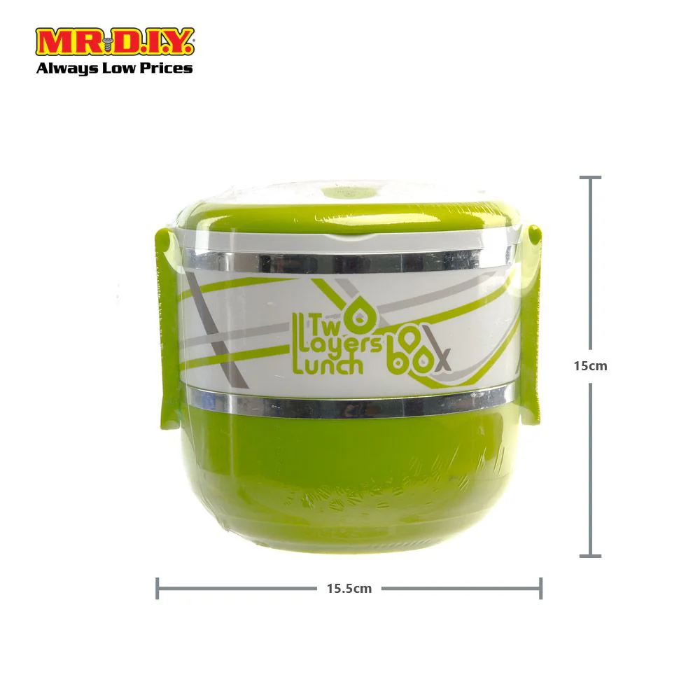 Double Layer Plastic Lunch Box - Image 5
