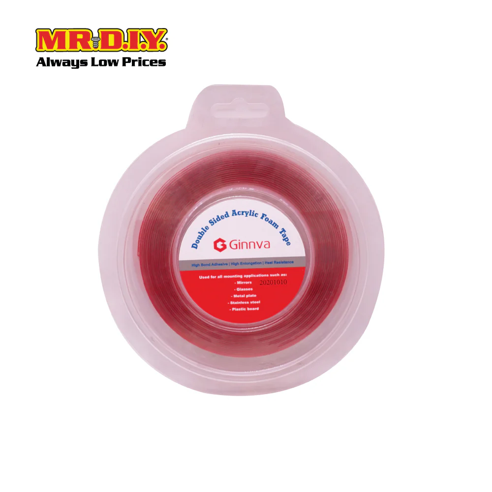 (MR.DIY) Double Sided Acrylic Foam Tape (10mm) - Image 4