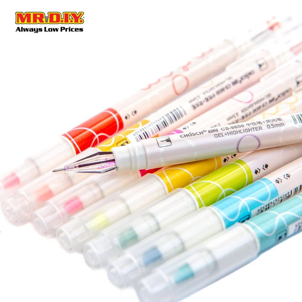 Double Sided Gel Pen and Highlighter - Image 4