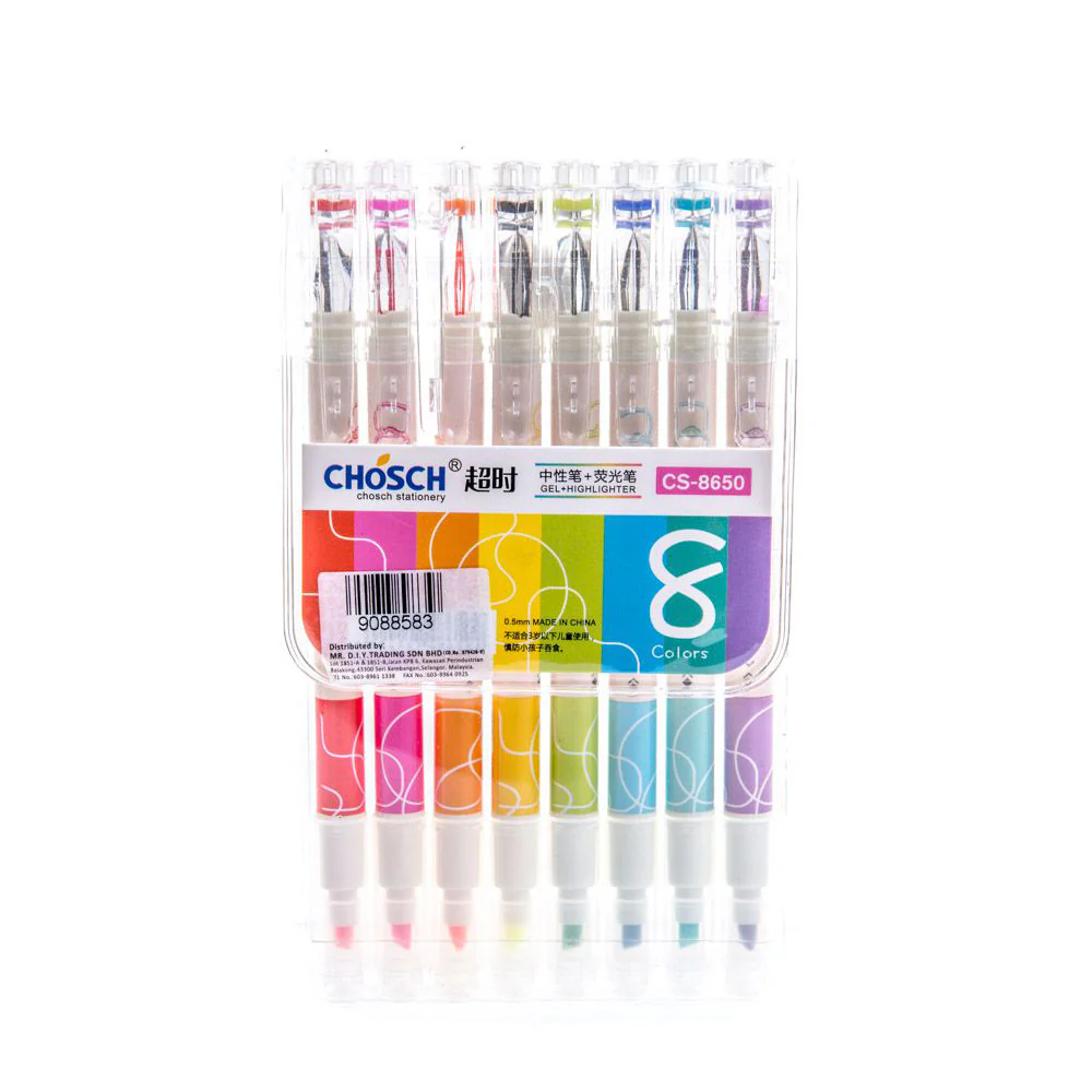 Double Sided Gel Pen and Highlighter - Image 5