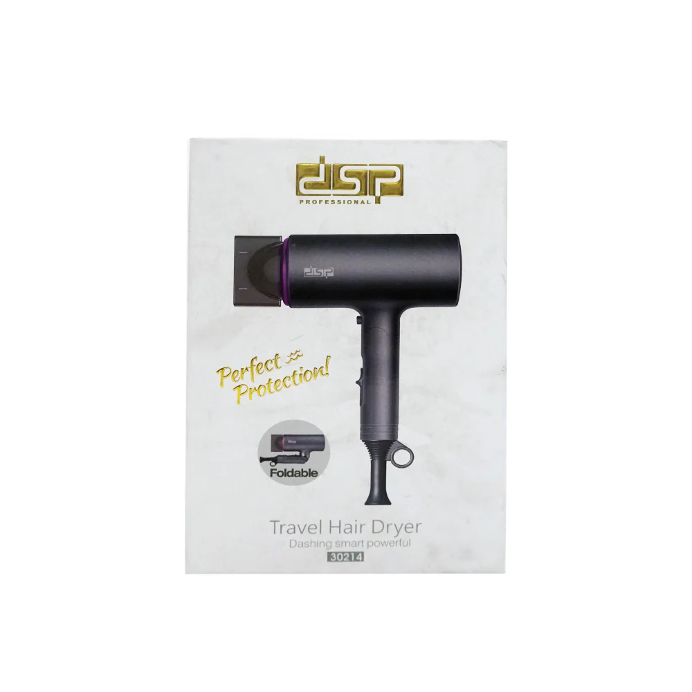 DSP Professional Anion Foldable Handle Travel Hair Dryer - Image 4