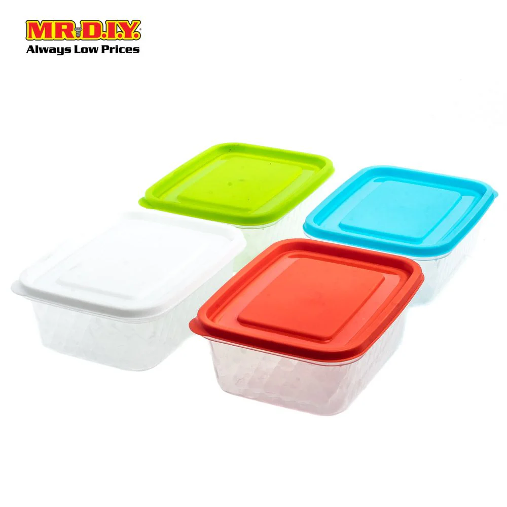 DUORO Plastic Diamond Shine Airtight Food Container 30-32 (3pcs) - Image 2