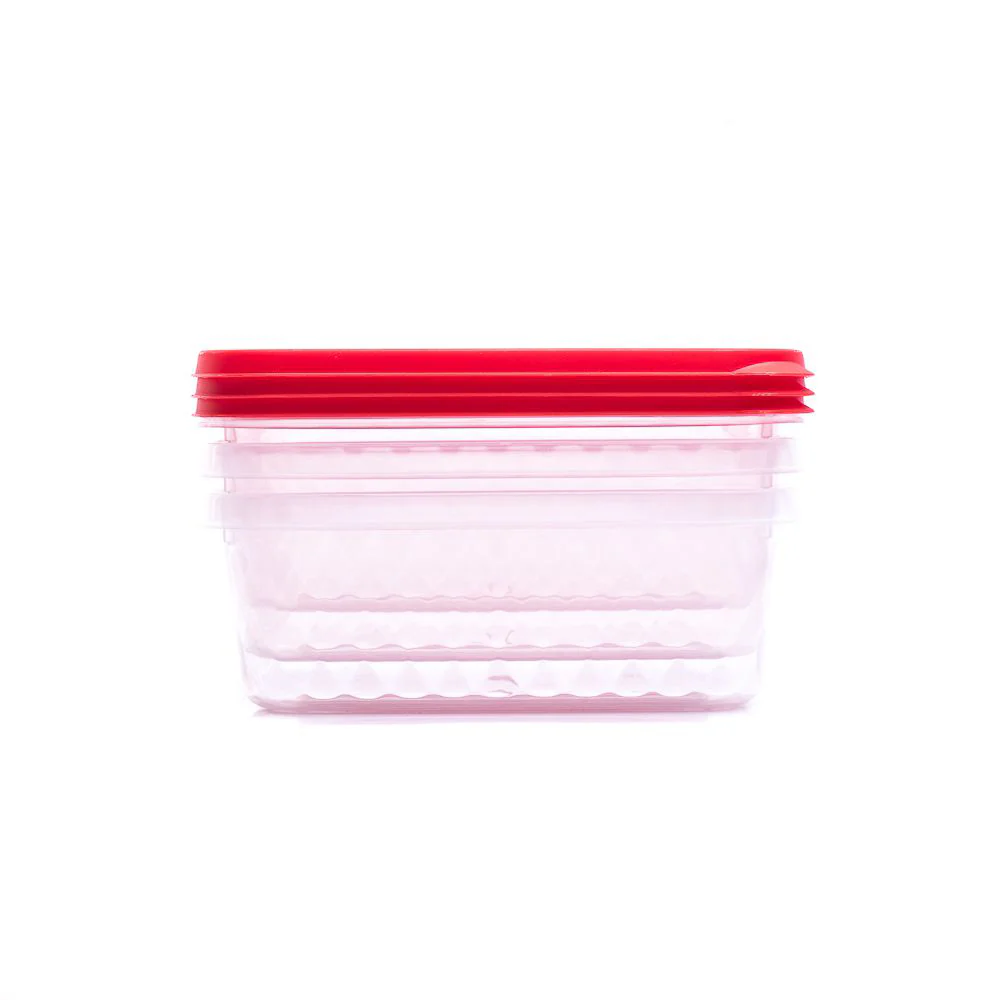 DUORO Plastic Diamond Shine Airtight Food Container 30-32 (3pcs) - Image 8
