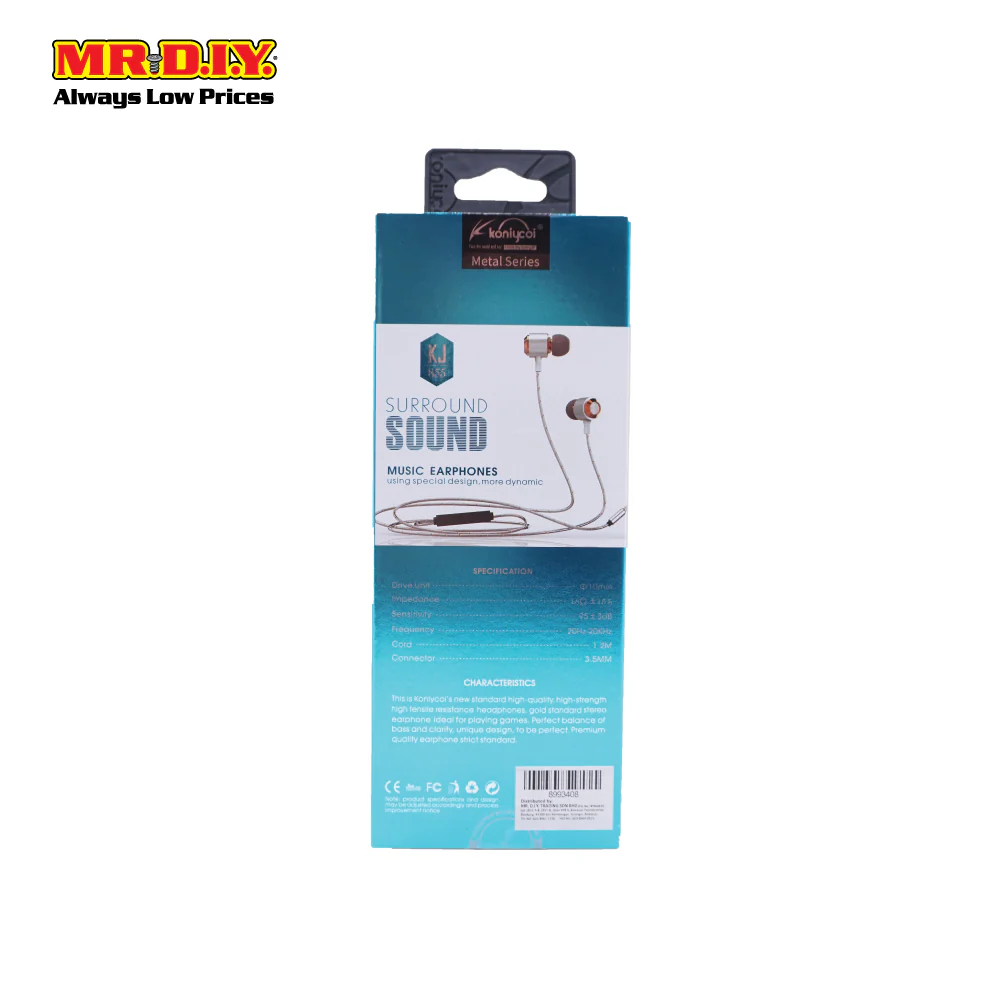 Earphone Koni Kj855 - Image 2