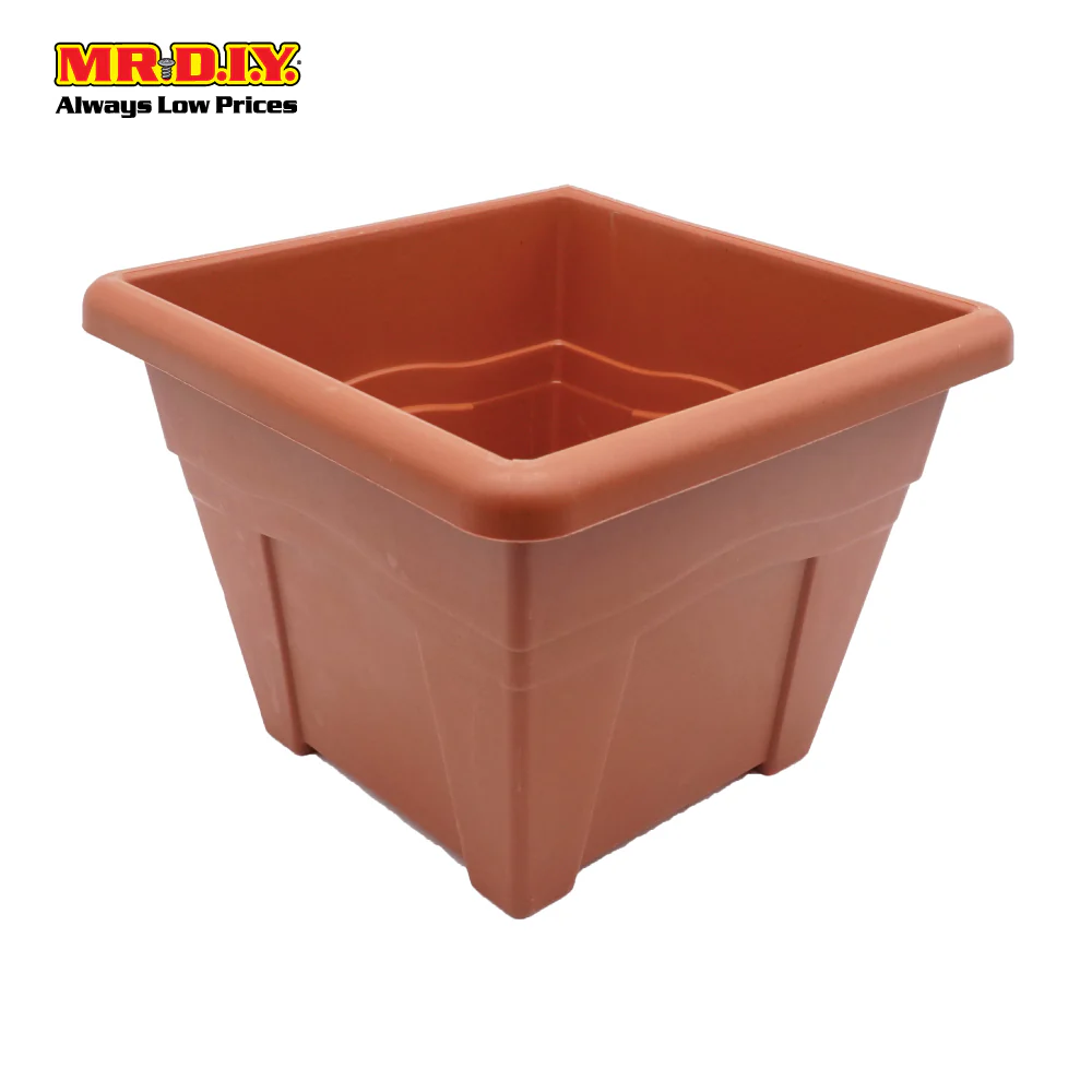 EEJIA Plastic Square Flower Pot (25.5cm) - Image 2