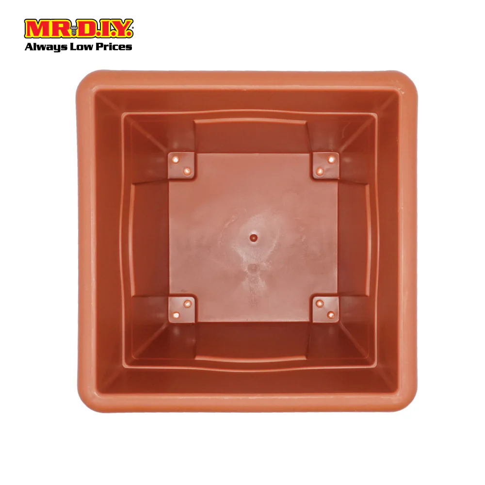EEJIA Plastic Square Flower Pot (25.5cm) - Image 3