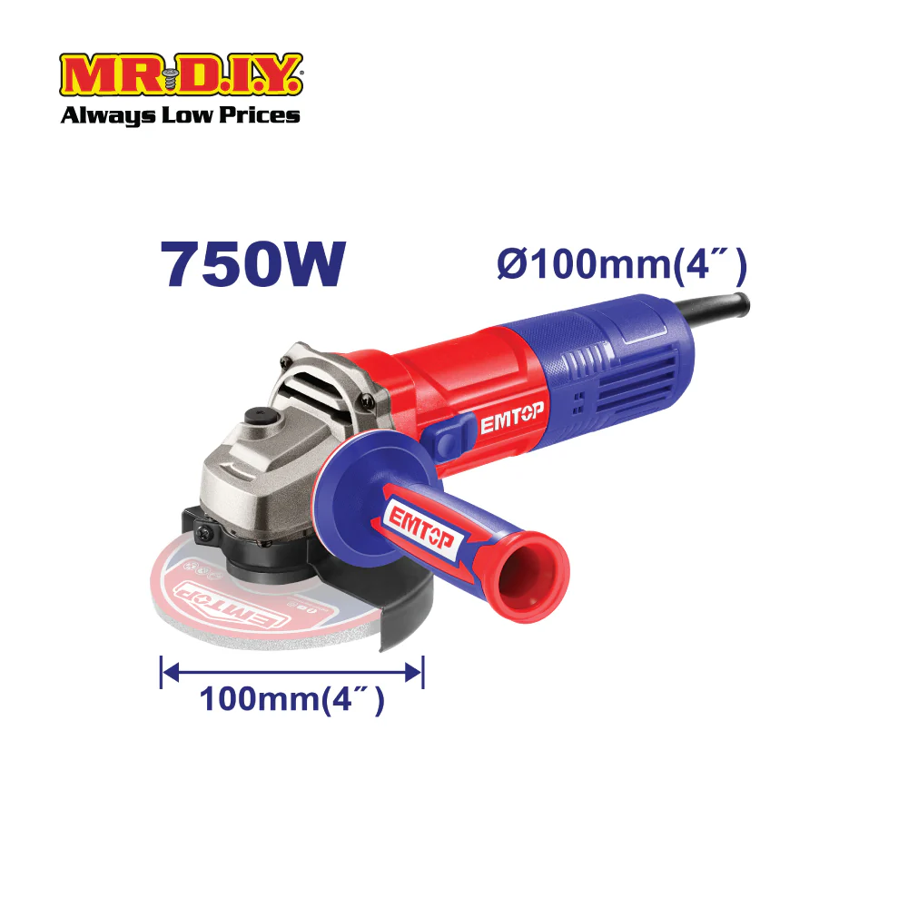 EMTOP Angle Grinder EAGR07541-3 - Image 4