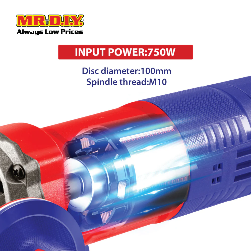 EMTOP Angle Grinder EAGR07541-3 - Image 5