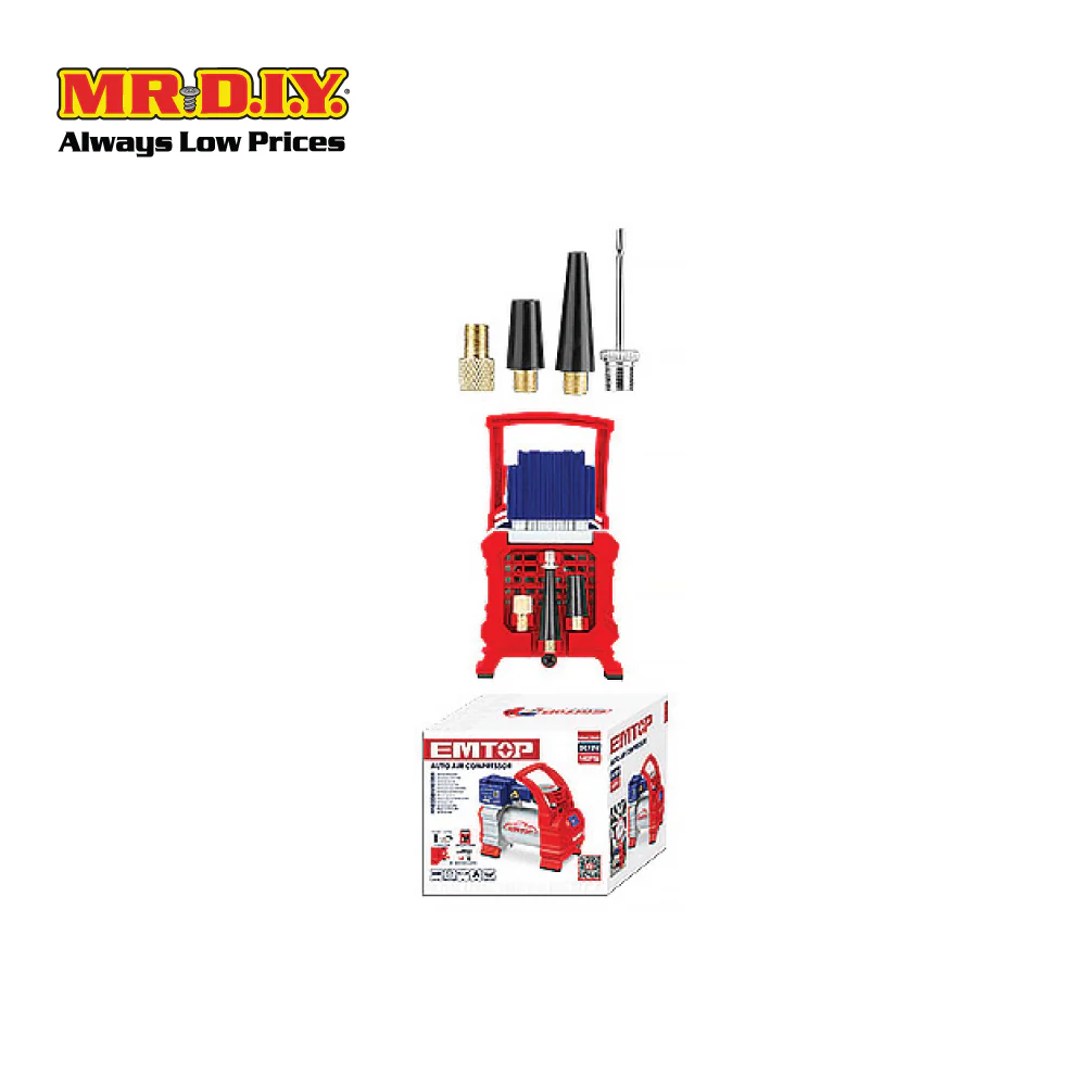 EMTOP Auto Air Compressor (35L/min) - EAAC3501 - Image 3