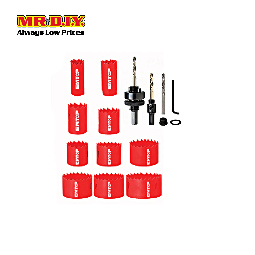 [PRE-ORDER] EMTOP Bi-Metal Hole Saw Set EHSW0151 - Image 3