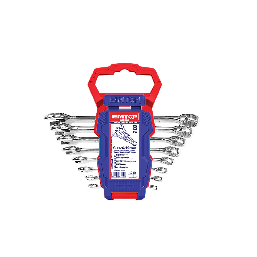 [PRE-ORDER] EMTOP Combination Spanner Set ECSS10801 - Image 2