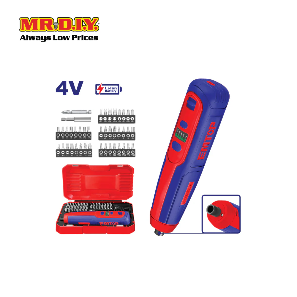 EMTOP Cordless Screwdriver ECSR0403 - Image 4