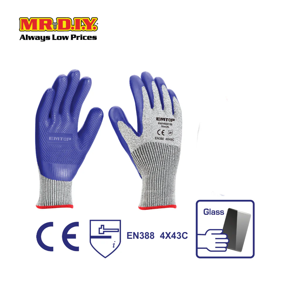 EMTOP Cut-Resistant Gloves EXGV0301XL - Image 2