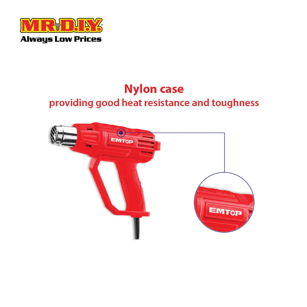 EMTOP Heat Gun EHGN200023 - Image 4