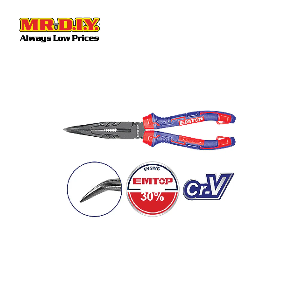 [PRE-ORDER] EMTOP High Leverage Bent Nose Pliers EPLRB0821 - Image 3
