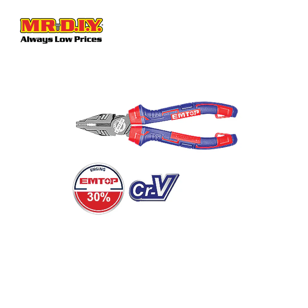 [PRE-ORDER] EMTOP High Leverage Combination Pliers EPLRC0721 - Image 3