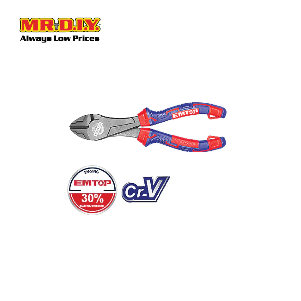 [PRE-ORDER] EMTOP High Leverage Heavy-Duty Diagonal Cutting Pliers EPLRHD0821 - Image 3
