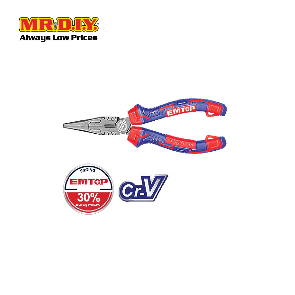 [PRE-ORDER] EMTOP High Leverage Long Nose Pliers EPLRL0621 - Image 3
