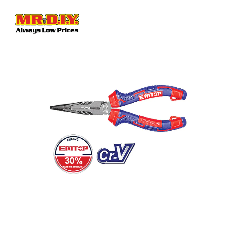 [PRE-ORDER] EMTOP High Leverage Long Nose Pliers EPLRL0821 - Image 3