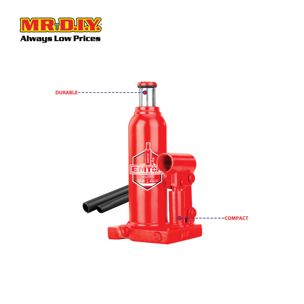 EMTOP Hydraulic bottle jack 12 Ton - EHJK11201 - Image 4