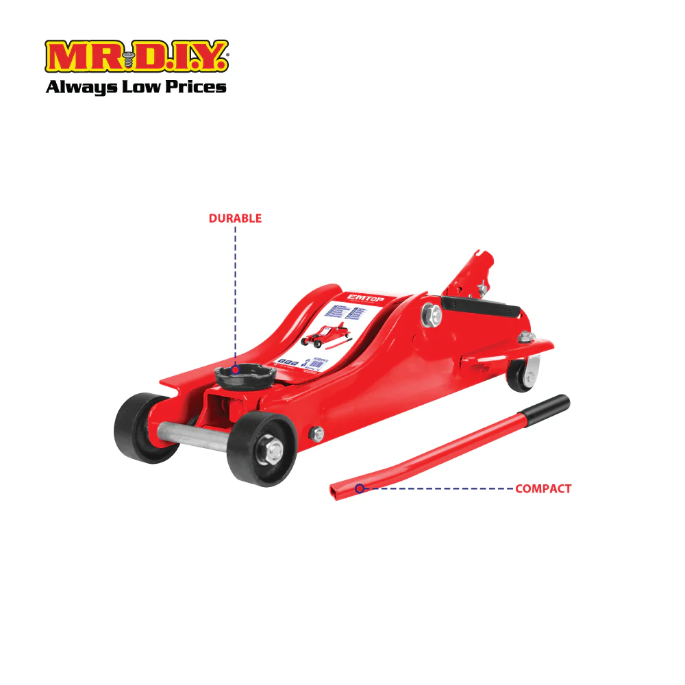 EMTOP Hydraulic floor jack 2.5Ton - EHJK22501 - Image 3