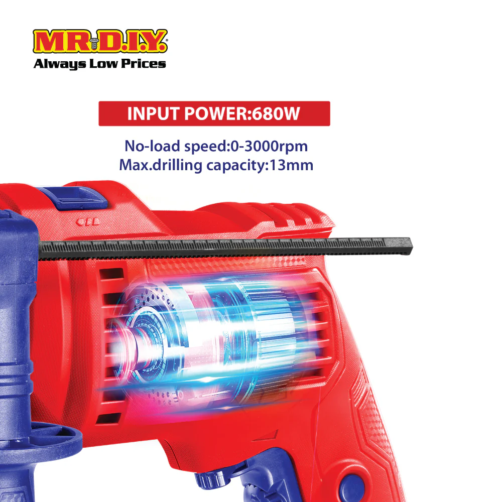 EMTOP Impact Drill EMDL0681-3 - Image 4