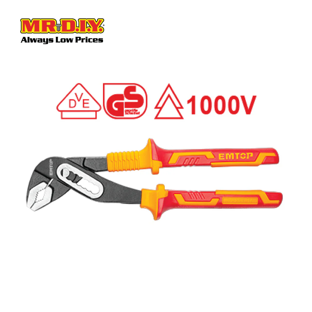 [PRE-ORDER] EMTOP Insulated Pump Pliers EPLRP1031 - Image 4