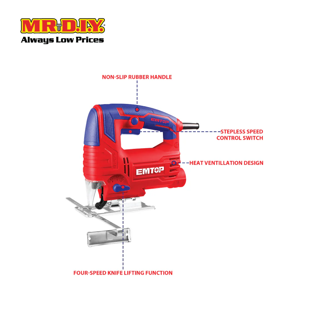 EMTOP Jig Saw EJSW5703 - Image 4