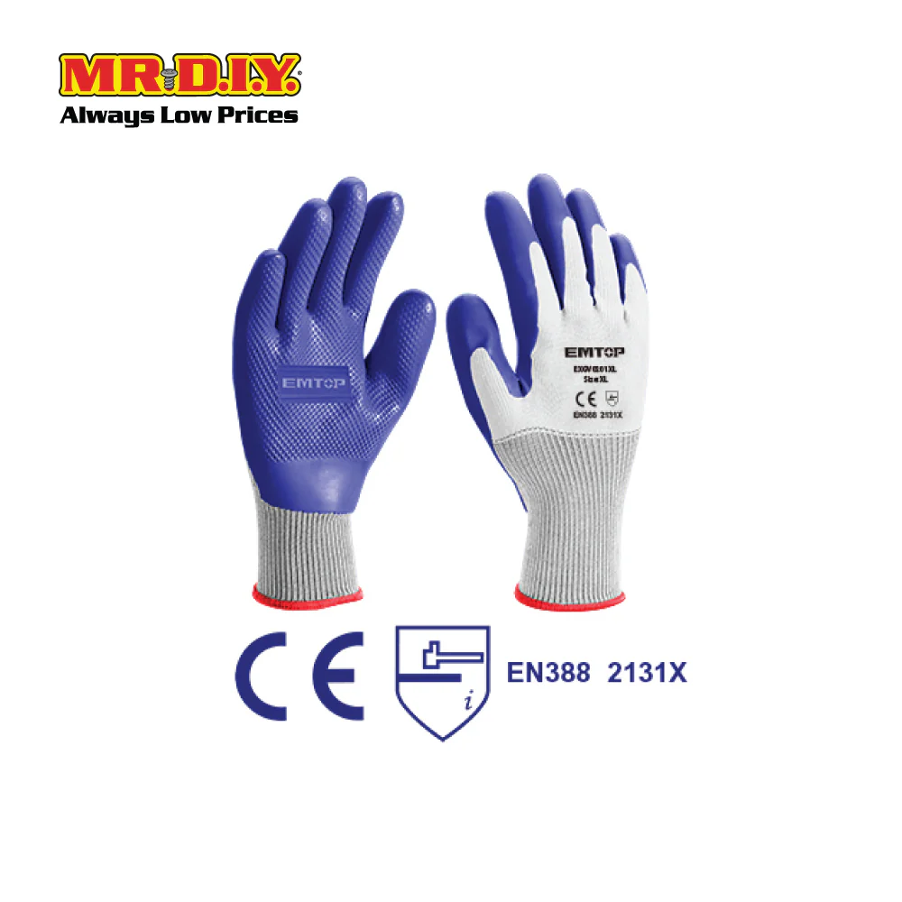 EMTOP Latex Gloves EXGV0201XL - Image 3