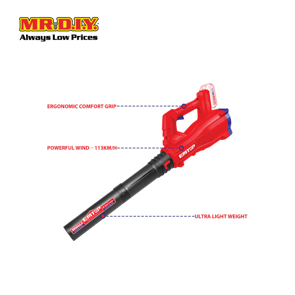 EMTOP Lithium-Ion Blower - ELAB20323E-3 - Image 4