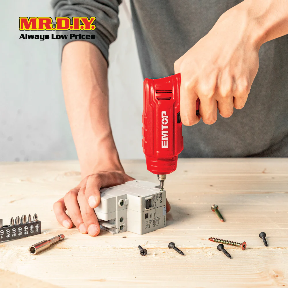 EMTOP Lithium-Ion Cordless Screwdriver ECSR0402 - Image 8