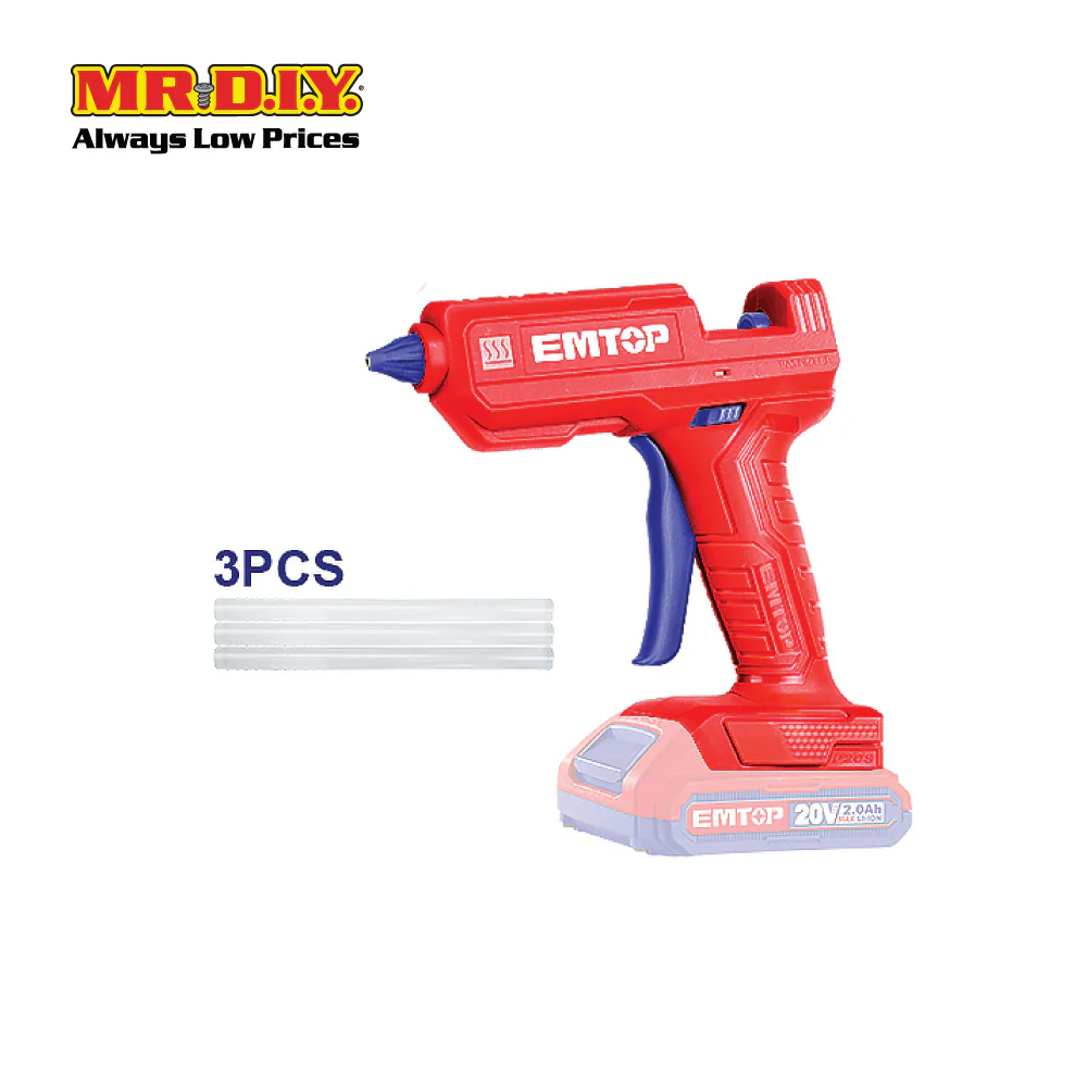 [PRE-ORDER] EMTOP Lithium-Ion Glue Gun ELGG2002 - Image 3