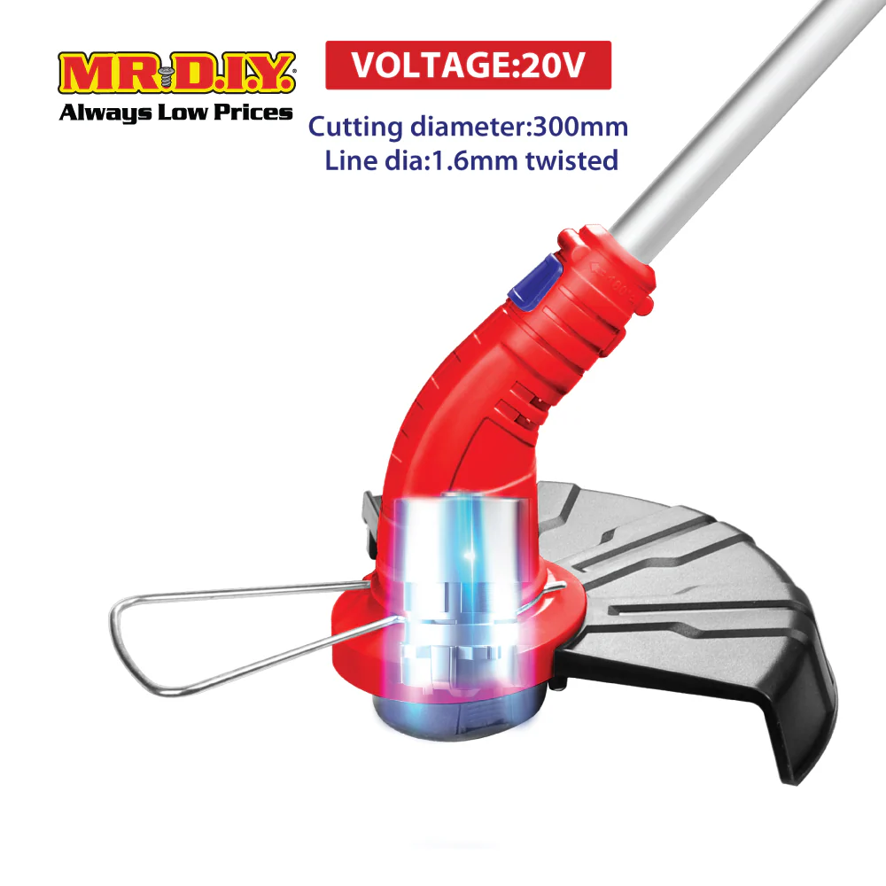 EMTOP Lithium-Ion Grass Trimmer ELGT20018-3 - Image 3