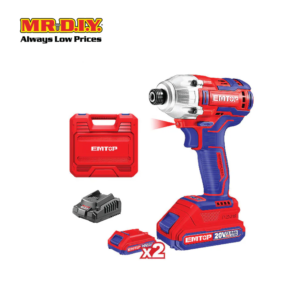 EMTOP Lithium-Ion Impact Driver ECDLIR2017-3 - Image 2