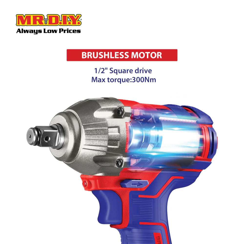 EMTOP Lithium-Ion Impact Wrench ECDLIW2038-3 - Image 5