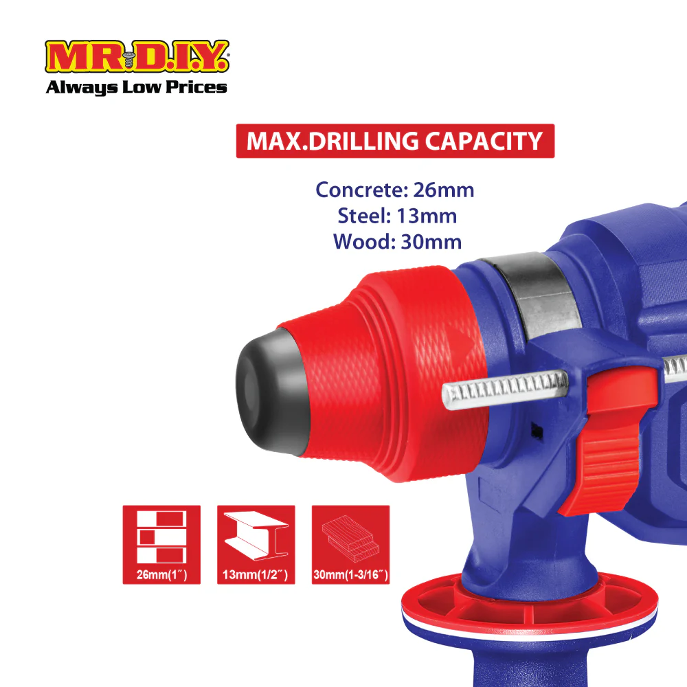 EMTOP Lithium-Ion rotary hammer  - ELRH20228 - Image 5