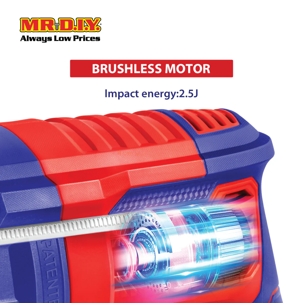 EMTOP Lithium-Ion Rotary Hammer ELRH202286-3 - Image 3