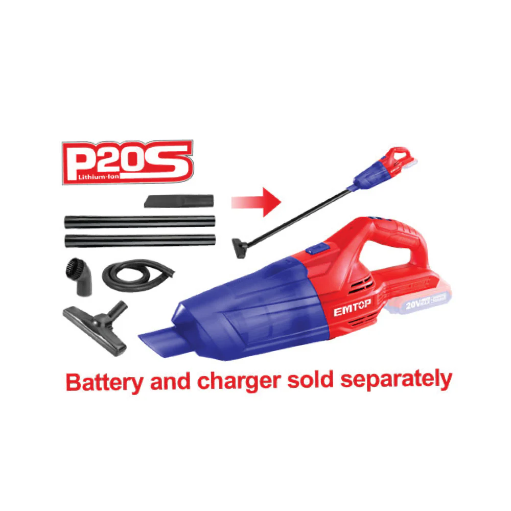EMTOP Lithium-Ion  Vacuum Cleaner ELVC2003 - Image 2