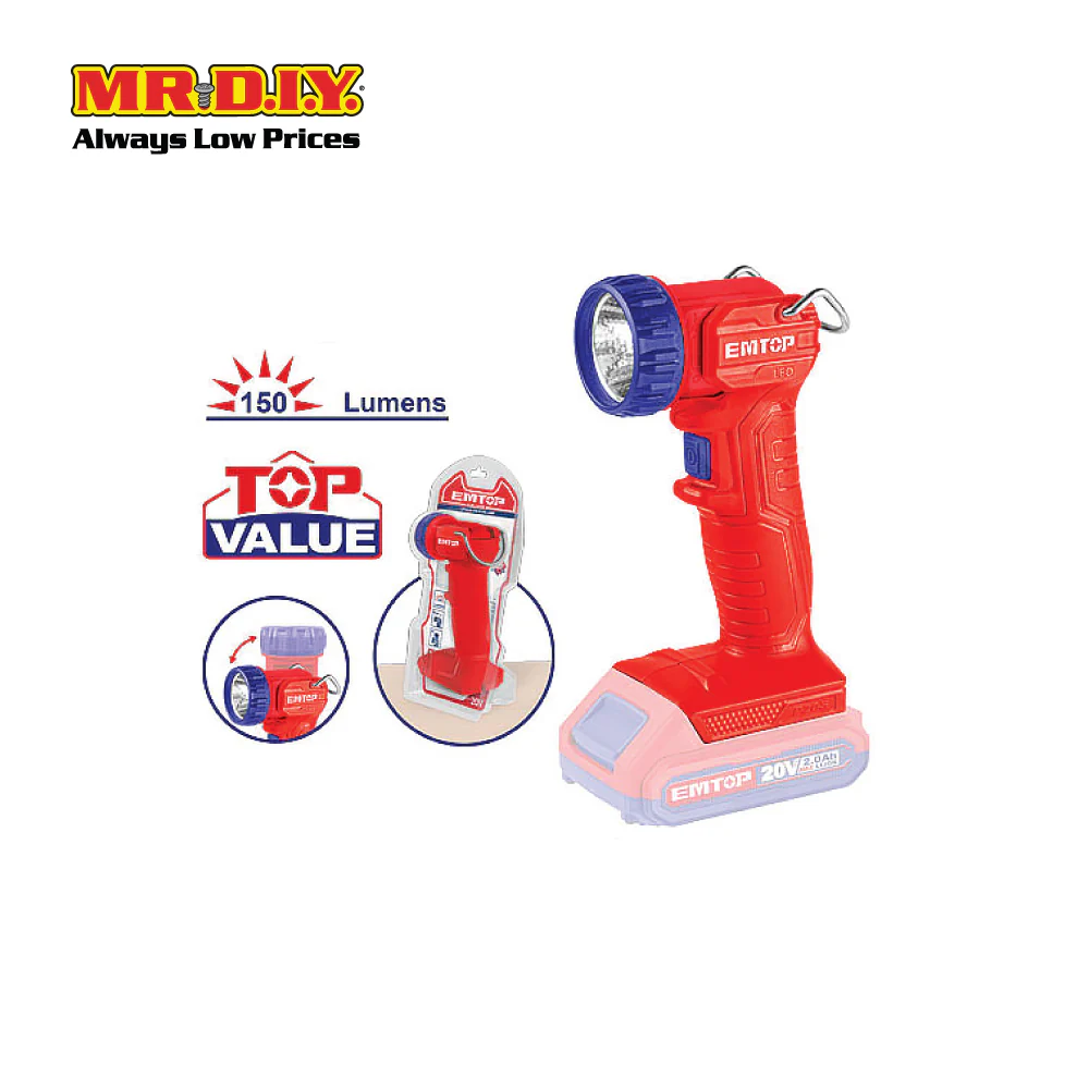 EMTOP Lithium-Ion Work Lamp ELFL2001 - Image 3