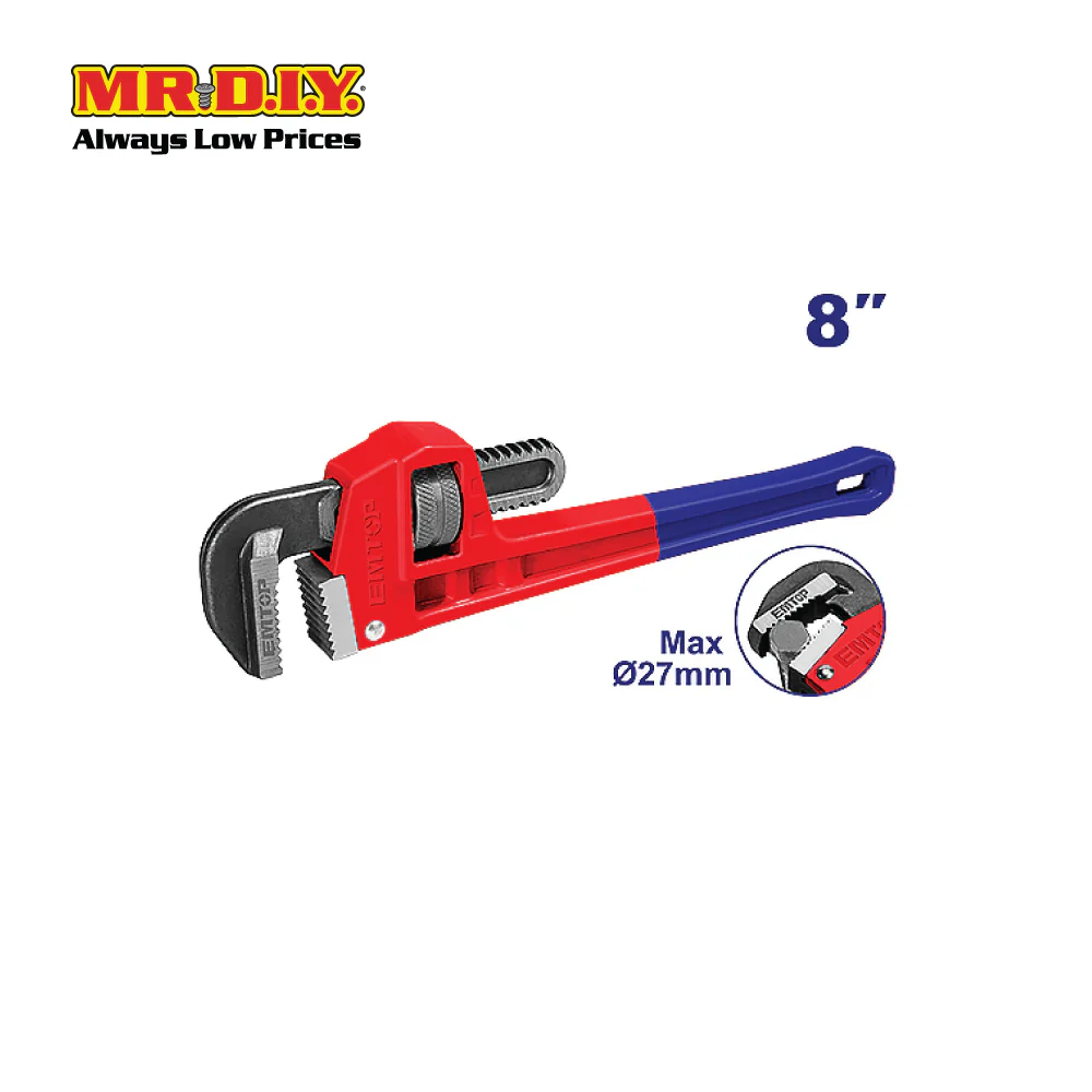 [PRE-ORDER] EMTOP Pipe Wrench EPWH0802 - Image 3