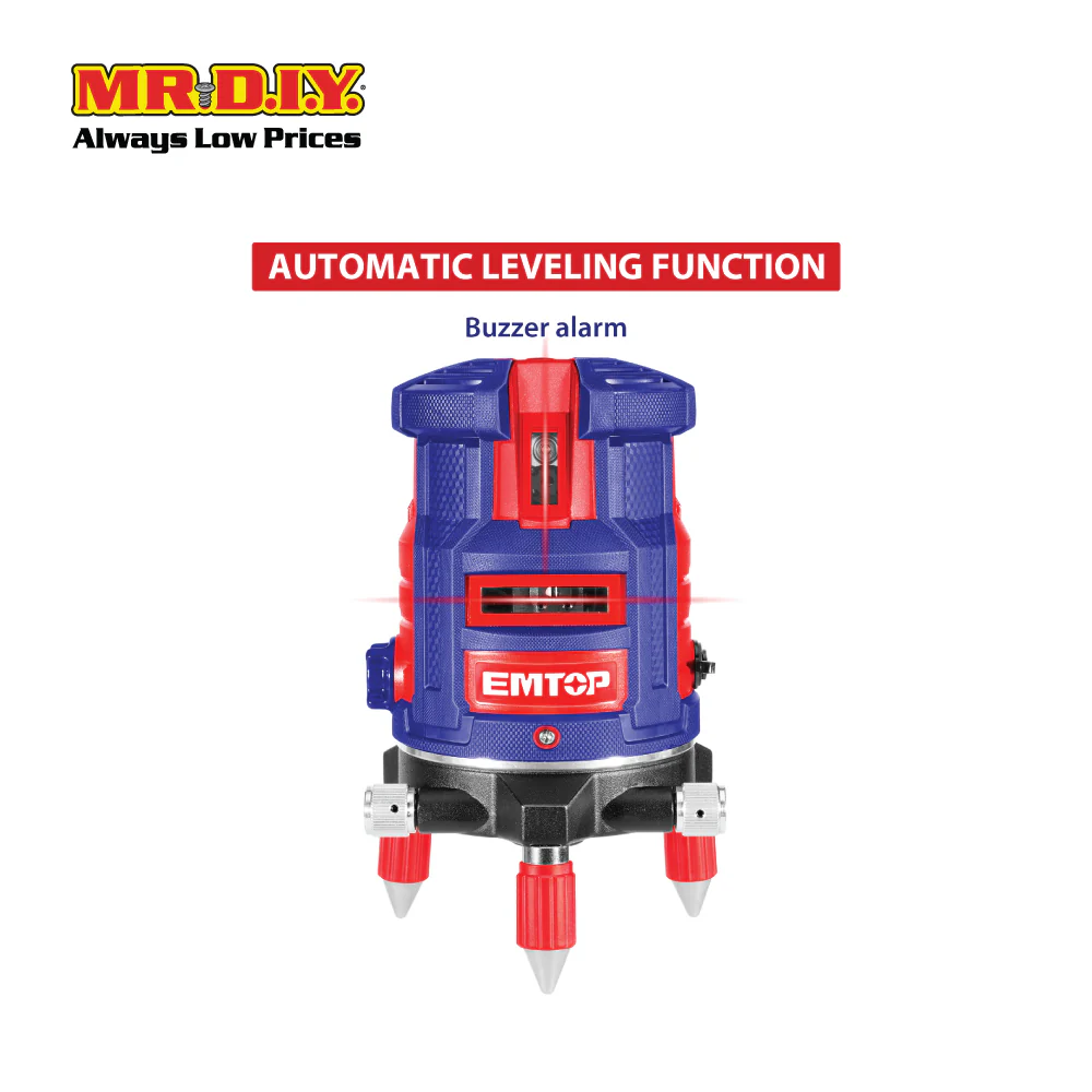 EMTOP Self-Leveling Line Laser(Red laser beams)  - ESLE53001 - Image 3
