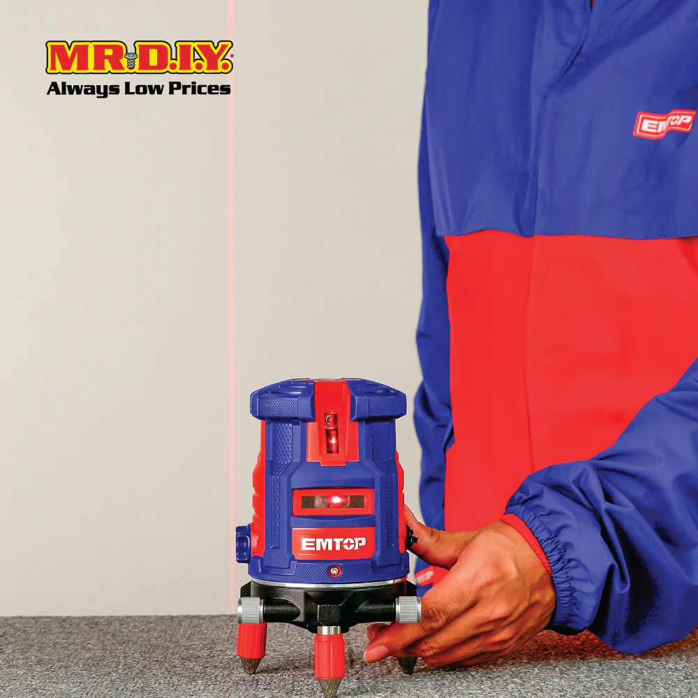EMTOP Self-Leveling Line Laser(Red laser beams)  - ESLE53001 - Image 5