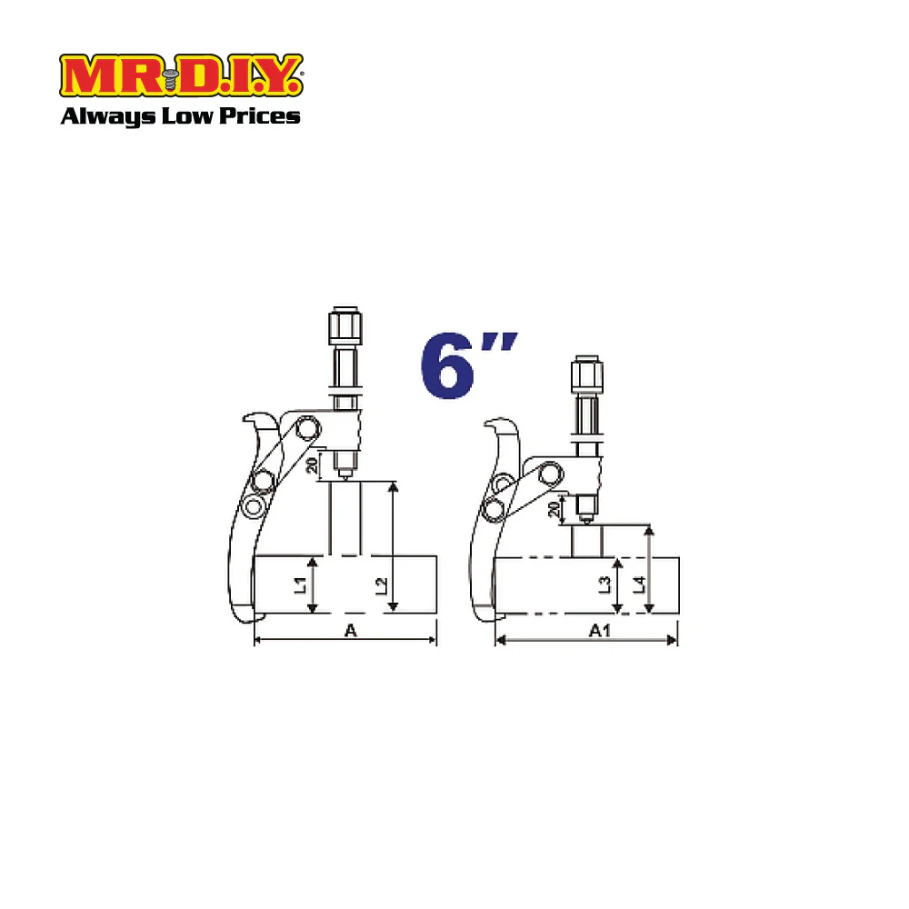 [PRE-ORDER] EMTOP Three Jaws Puller EGPR08036 - Image 3