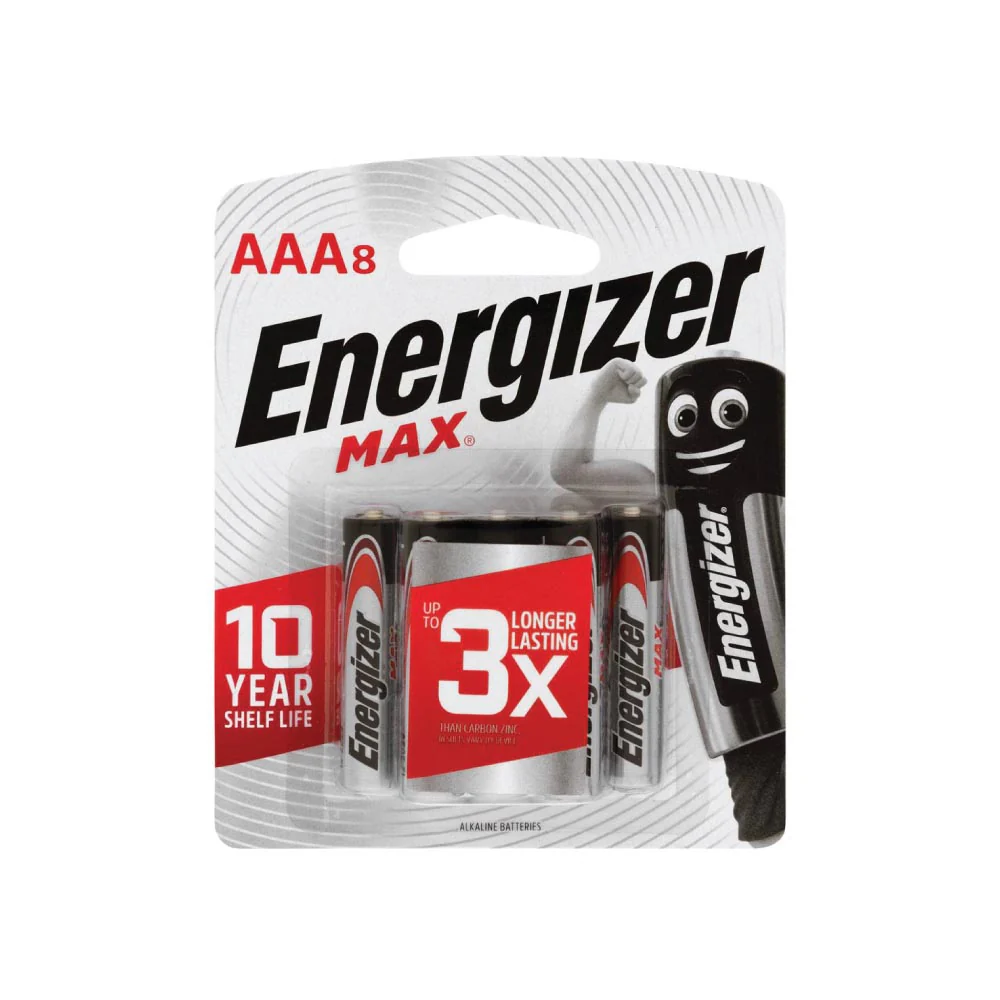 ENERGIZER Max Power Seal Alkaline Battery AAA (8pcs) - Image 2