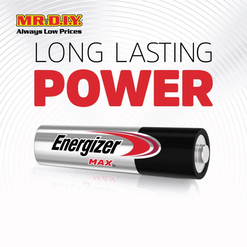 ENERGIZER Max Powerseal Technology Alkaline Battery AAA (4pcs) - Image 3