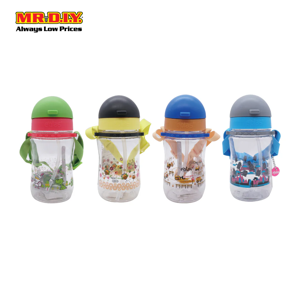 EPLAS BPA Free Drinking Kids Water Drinking Portable Bottle 380ML - Image 4