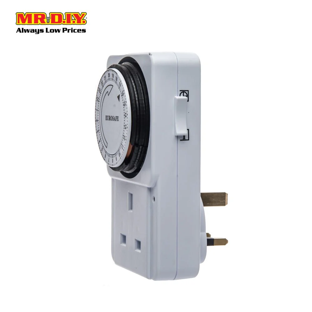 EUROSAFE 24 Hours Programmer Timer Power Controller Socket - Image 3
